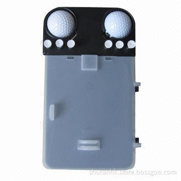 Golf Scorecard Holder with Golf Ball and Tees Holder